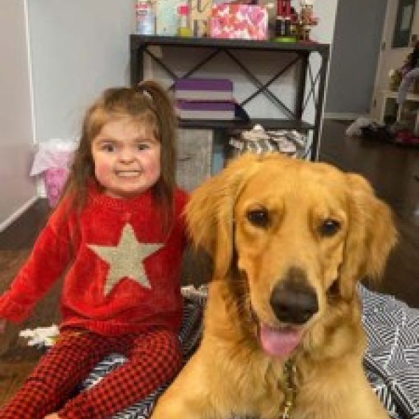 Cobain child’s Service Dog